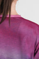 SPORTFUL Kolarska koszulka z długim rękawem - FLOW GIARA - fioletowy/niebieski