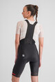 SPORTFUL Krótkie spodnie kolarskie z szelkami - FIANDRE W - czarny
