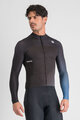 SPORTFUL Zimowa koszulka kolarska z długim rękawem - BODYFIT PRO THERMAL - czarny