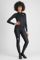 SPORTFUL Zimowa koszulka kolarska z długim rękawem - SRK THERMAL W - czarny