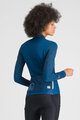 SPORTFUL Zimowa koszulka kolarska z długim rękawem - SRK THERMAL W - niebieski