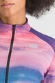SPORTFUL Zimowa koszulka kolarska z długim rękawem - FLOW SUPERGIARA THERMAL W - niebieski/różowy