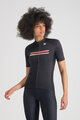 SPORTFUL Koszulka kolarska z krótkim rękawem - STARLIGHT W - czarny