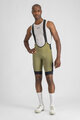 SPORTFUL Krótkie spodnie kolarskie z szelkami - SUPERGIARA 2 - zielony