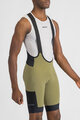 SPORTFUL Krótkie spodnie kolarskie z szelkami - SUPERGIARA 2 - zielony