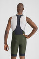 SPORTFUL Krótkie spodnie kolarskie z szelkami - GIARA 2 - zielony