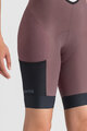 SPORTFUL Krótkie spodnie kolarskie z szelkami - SUPERGIARA 2 W - fioletowy