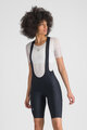 SPORTFUL Krótkie spodnie kolarskie z szelkami - GIARA 2 W - czarny