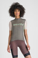 SPORTFUL Koszulka kolarska z krótkim rękawem - SUPERGIARA LOGO W - szary/różowy