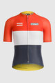 SPORTFUL Koszulka kolarska z krótkim rękawem - SUPERNOVA HERITAGE - niebieski/biały/czerwony/żółty