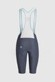 SPORTFUL Krótkie spodnie kolarskie z szelkami - PULSE HERITAGE W - niebieski