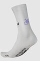 SPORTFUL Kolarskie klasyczne skarpetki - RIDE DOLOMITES - biały/niebieski