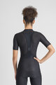 SPORTFUL Kolarska koszulka z krótkim rękawem - WINTER LAYER W - czarny