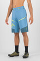 KARPOS Krótkie spodnie kolarskie bez szelek - RAPID BAGGY - niebieski