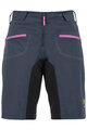 KARPOS Krótkie spodnie kolarskie bez szelek - BALLISTIC EVO W - niebieski/czarny