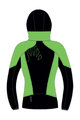 KARPOS Kolarska kurtka przeciwwiatrowa - LAVAREDO - zielony/czarny