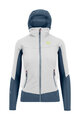 KARPOS Kolarska kurtka przeciwwiatrowa - LAVAREDO W - biały/niebieski