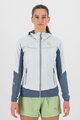 KARPOS Kolarska kurtka przeciwwiatrowa - LAVAREDO W - biały/niebieski