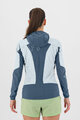 KARPOS Kolarska kurtka przeciwwiatrowa - LAVAREDO W - biały/niebieski