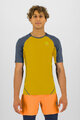 KARPOS Kolarska koszulka z krótkim rękawem - LAVAREDO - żółty/czarny