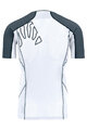 KARPOS Kolarska koszulka z krótkim rękawem - LAVAREDO - biały/czarny