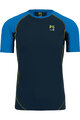 KARPOS Kolarska koszulka z krótkim rękawem - LAVAREDO - czarny/niebieski