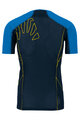 KARPOS Kolarska koszulka z krótkim rękawem - LAVAREDO - czarny/niebieski