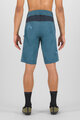 KARPOS Krótkie spodnie kolarskie bez szelek - VAL VIOLA - niebieski