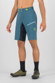KARPOS Krótkie spodnie kolarskie bez szelek - VAL VIOLA - niebieski