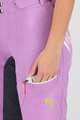 KARPOS Krótkie spodnie kolarskie bez szelek - VAL VIOLA W - fioletowy