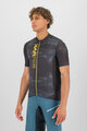 KARPOS Koszulka kolarska z krótkim rękawem - GREEN FIRE - czarny/żółty