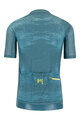 KARPOS Koszulka kolarska z krótkim rękawem - GREEN FIRE - żółty/niebieski