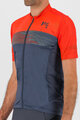 KARPOS Koszulka kolarska z krótkim rękawem - GREEN FIRE - czerwony/szary