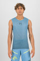 KARPOS Kolarski bezrękawnik - VERVE MESH - niebieski