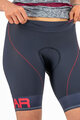 KARPOS Krótkie spodnie kolarskie bez szelek - VERVE EVO W - niebieski/różowy