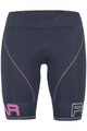 KARPOS Krótkie spodnie kolarskie bez szelek - VERVE EVO W - niebieski/różowy