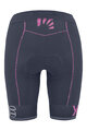 KARPOS Krótkie spodnie kolarskie bez szelek - VERVE EVO W - niebieski/różowy