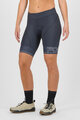 KARPOS Krótkie spodnie kolarskie bez szelek - VERVE EVO W - niebieski/różowy