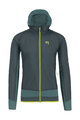 KARPOS Kolarska ocieplana kurtka - LAVAREDO WINTER - zielony