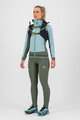 KARPOS Kolarska ocieplana kurtka - LAVAREDO WINTER W - niebieski/zielony