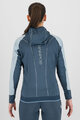 KARPOS Kolarska ocieplana kurtka - LAVAREDO WINTER W - niebieski