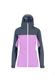 KARPOS kurtka przeciwdeszczowa - LAVAREDO RAIN EVO W - szary/fioletowy