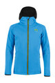 KARPOS Kolarska kurtka przeciwwiatrowa - LAVAREDO KID WINTER - niebieski/czarny