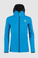 KARPOS Kolarska kurtka przeciwwiatrowa - LAVAREDO WINTER KIDS - niebieski/czarny