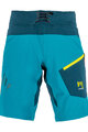 KARPOS Krótkie spodnie kolarskie bez szelek - VAL DI DENTRO - niebieski