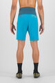 KARPOS Krótkie spodnie kolarskie bez szelek - VAL DI DENTRO - niebieski