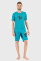 KARPOS Krótkie spodnie kolarskie bez szelek - VAL DI DENTRO - niebieski