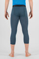 KARPOS Kolarskie majtki - DINAMICO 3/4 - niebieski