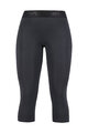 KARPOS legginsy - DINAMICO 3/4 W - czarny