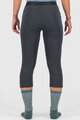 KARPOS legginsy - DINAMICO 3/4 W - czarny